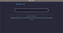 Desktop Screenshot of guardin.com